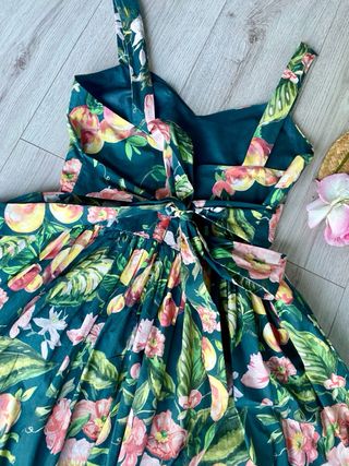 Vestito H&M floreale verde