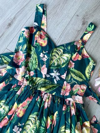 Vestito H&M floreale verde