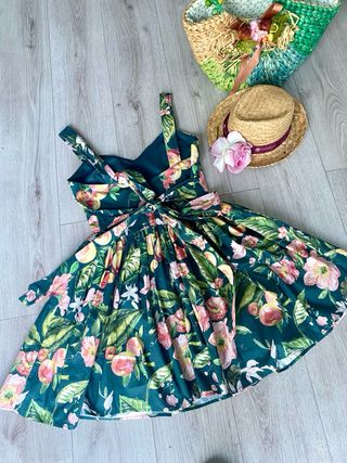 Vestito H&M floreale verde