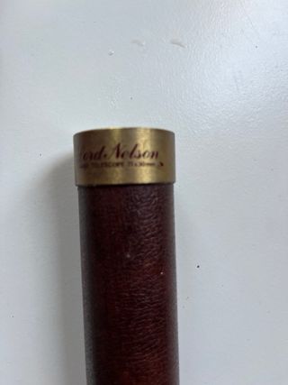 Telescopio vintage Lord Nelson objeto decoracion