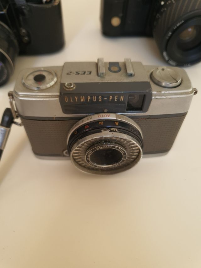 Cámaras clásicas: Nikon , Olympus, Pentax
