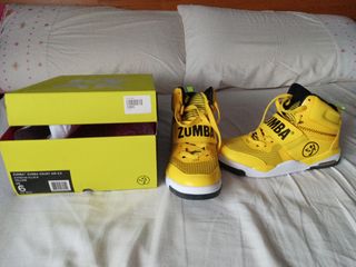 Zapatillas Zumba amarillas - 36.5