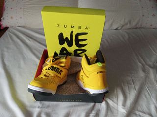 Zapatillas Zumba amarillas - 36.5