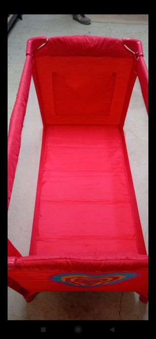Cuna viaje Agatha Ruiz de la Prada con colchon