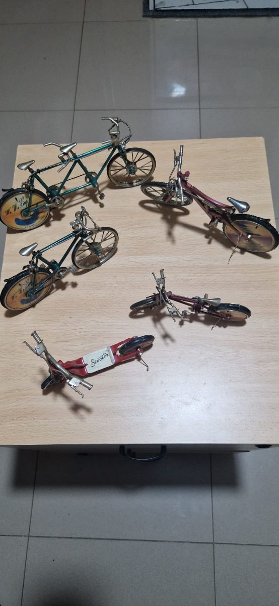 Mini Bicicletas y Patinete Metálicas