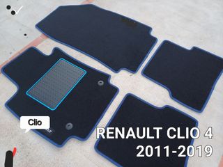 Alfombras Renault Clio 4 (2011-2019) alfombrillas