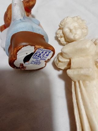 2 Statuette Angelo Collezione Vintage