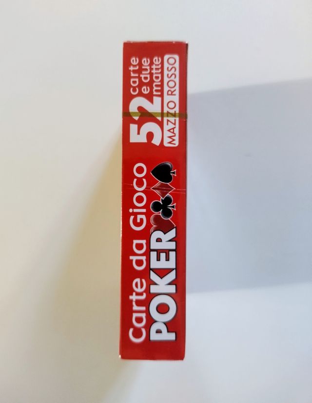 Mazzo di carte da poker - rosso