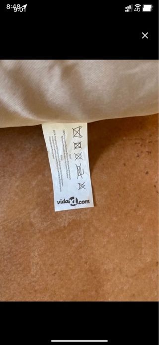 Cojín beige grande -