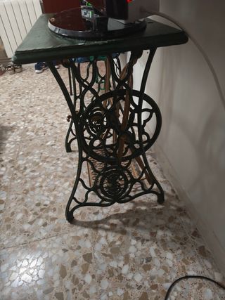 Mesa Máquina Coser Antigua