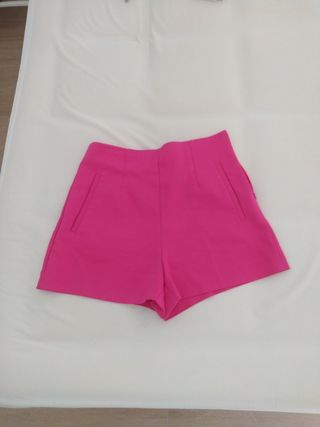 Shorts mujer rosa