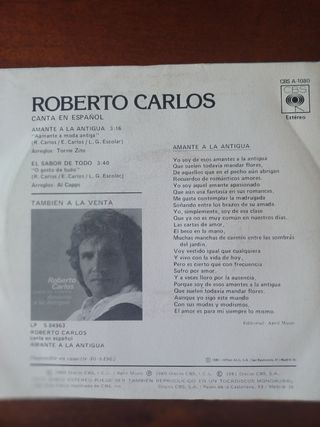 Vinilos Roberto Carlos