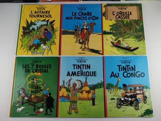 Coleção Completa Hergé Les Aventures de Tintin