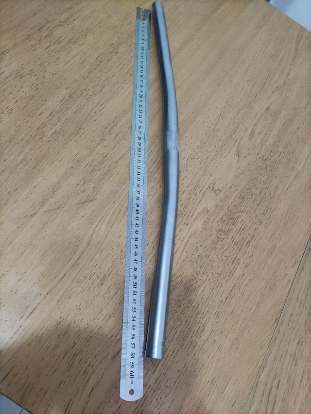 Manillar Bicicleta cromado