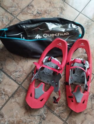 Raquetas Nieve Quechua, Inuit 400 red