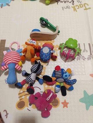 Lote juguetes bebé recién nacido