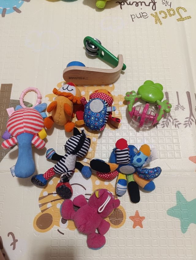 Lote juguetes bebé recién nacido