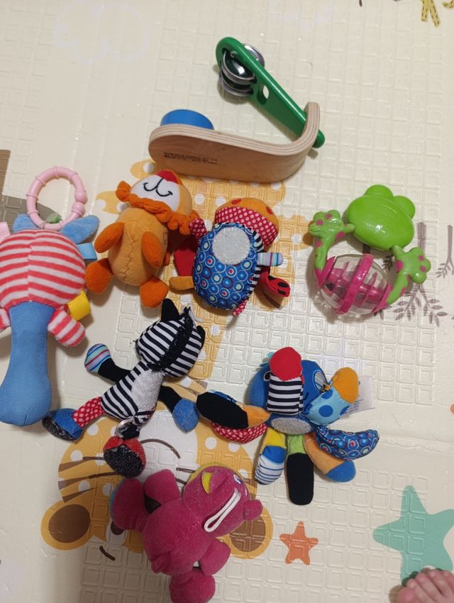 Lote juguetes bebé recién nacido