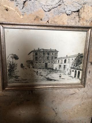Quadro - Scorcio di borgo