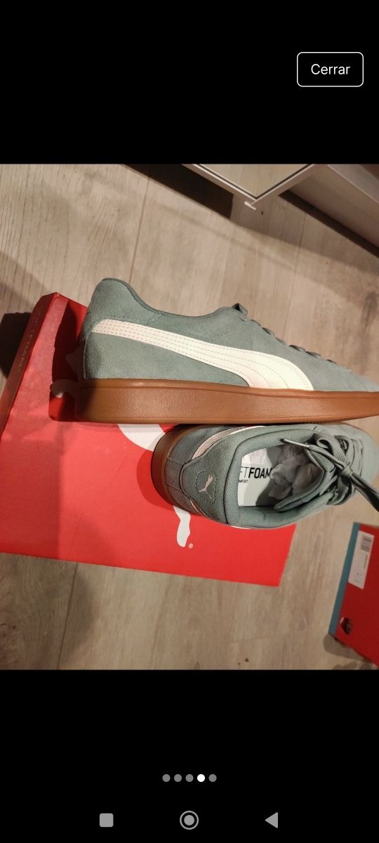 Zapatillas Puma Suede Verde 42