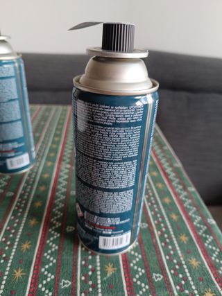 6 cartuchos gas butano 220g Decathlon
