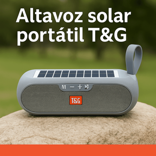 NUEVO | Altavoz Bluetooth Solar T&G