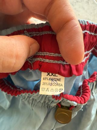 Pantaloni Prada vintage Y2K parachute shorts crop