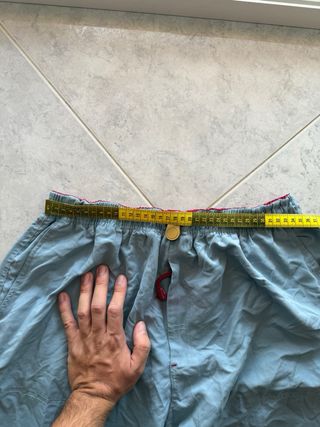 Pantaloni Prada vintage Y2K parachute shorts crop