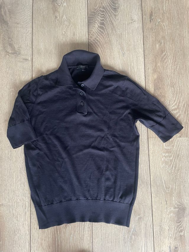 Polo COS azul marino mujer