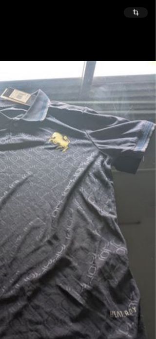Polo Juventus azul