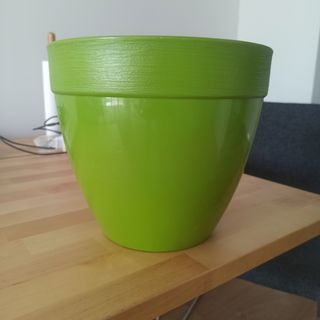 Maceta verde - Macetero plástico