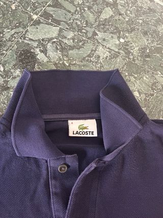 Polo Lacoste Uomo blu scuro taglia M