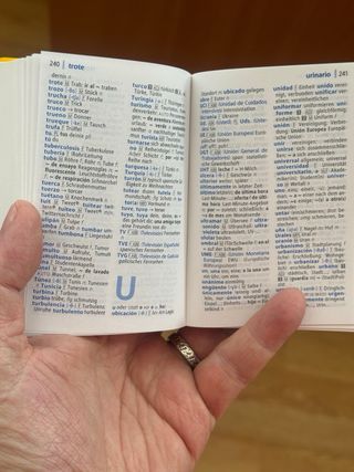 Diccionario bolsillo Alemán-Español