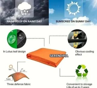 2  TOLDO VELA TRIANGULARES IMPERMEABLES 3X3X3