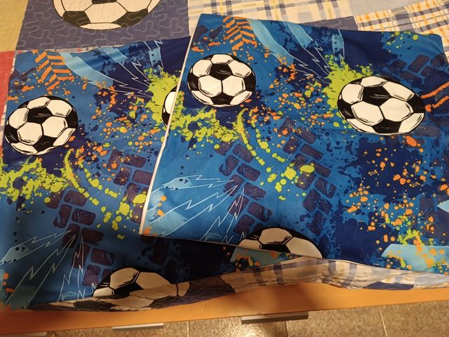 Fundas cojín fútbol - 2 uds.