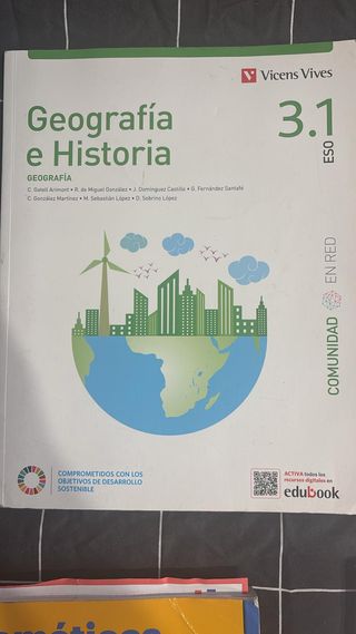Libro geografía e historia 3.1ESO
