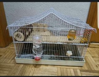 Jaula hamster 2 plantas