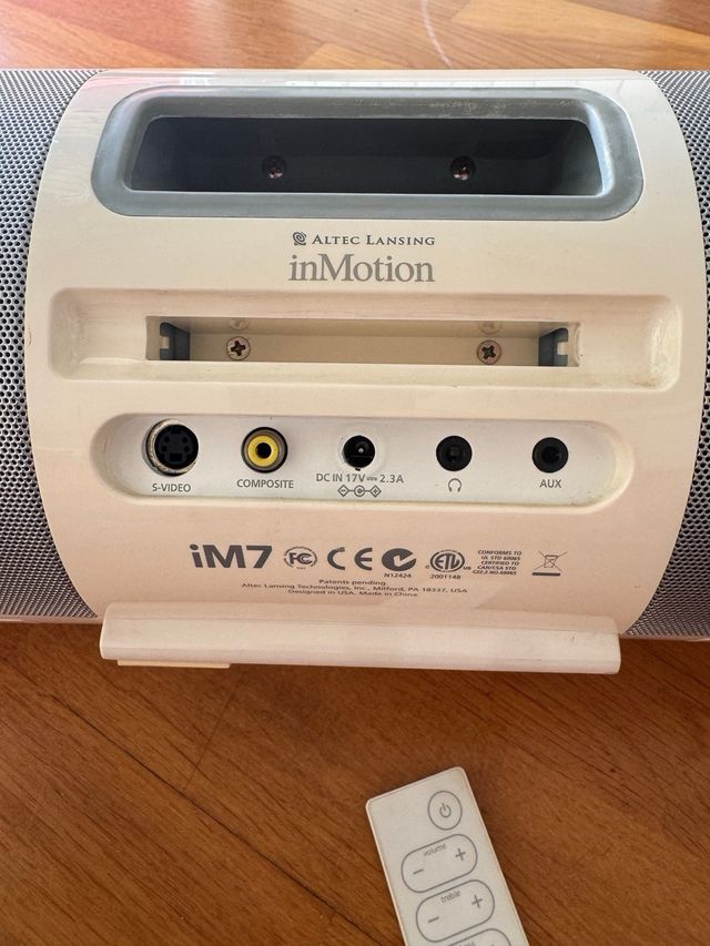 Altavoz Altec Lansing inMotion iM7 - Blanco