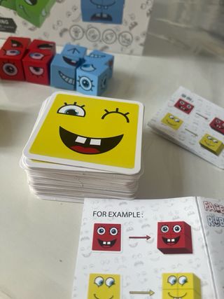 Puzzle cubo Rubik caras 3+ años