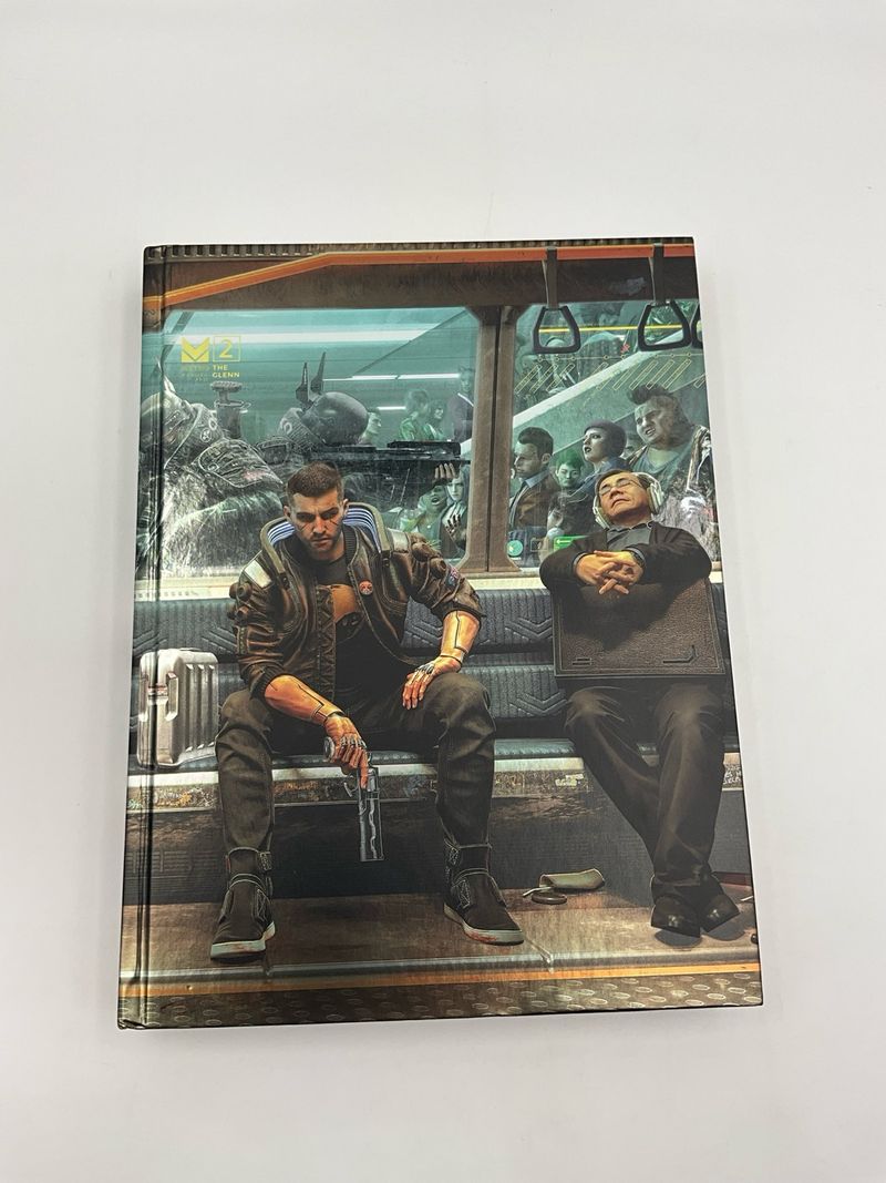 Imagen de guia oficial ed coleccionista  Cyberpunk 2077