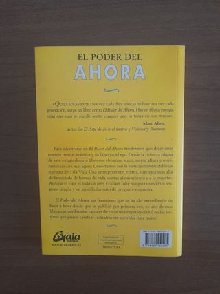 El poder del ahora: Una guía para la iluminació...