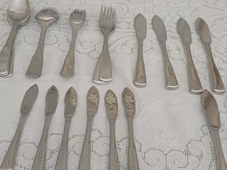 Posate AMC acciaio - 24 pezzi