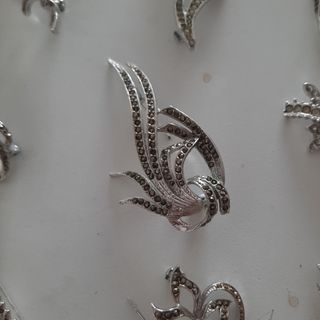 LOTE BROCHES BISUTERIA RODIO SWAROVSKI