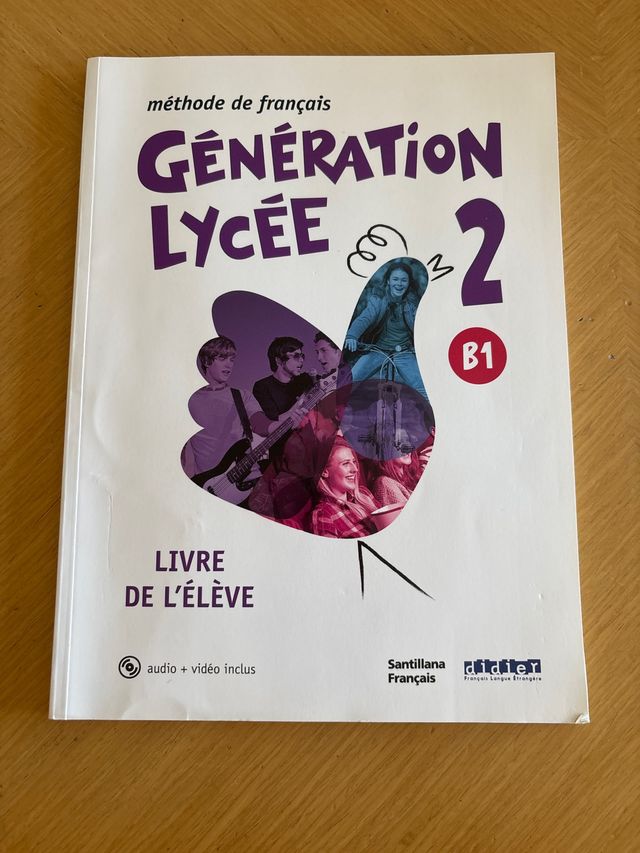 GENERATION LYCEE A2/B1 ELEVE+CD+DVD
