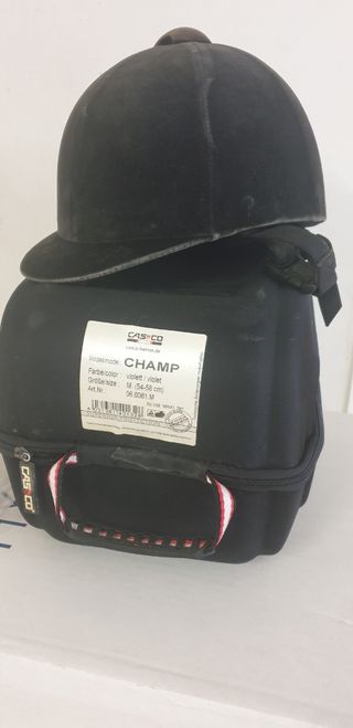 Casco equitazione CHAMP Cavallo misure M (54-58)..
