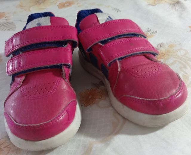 Zapatilla adidas (lk trainer 7 cf) de bebe Rosas
