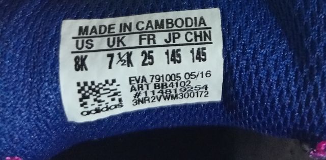 Zapatilla adidas (lk trainer 7 cf) de bebe Rosas