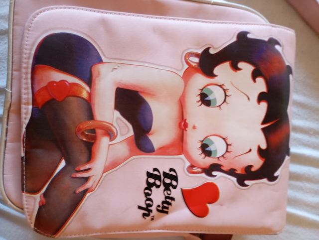 Bolso bandolera Betty Boop rosa