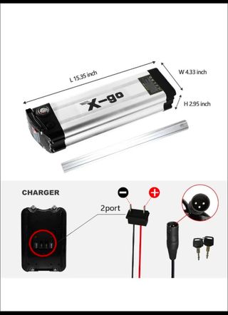 Batería Bicicleta Eléctrica nueva 