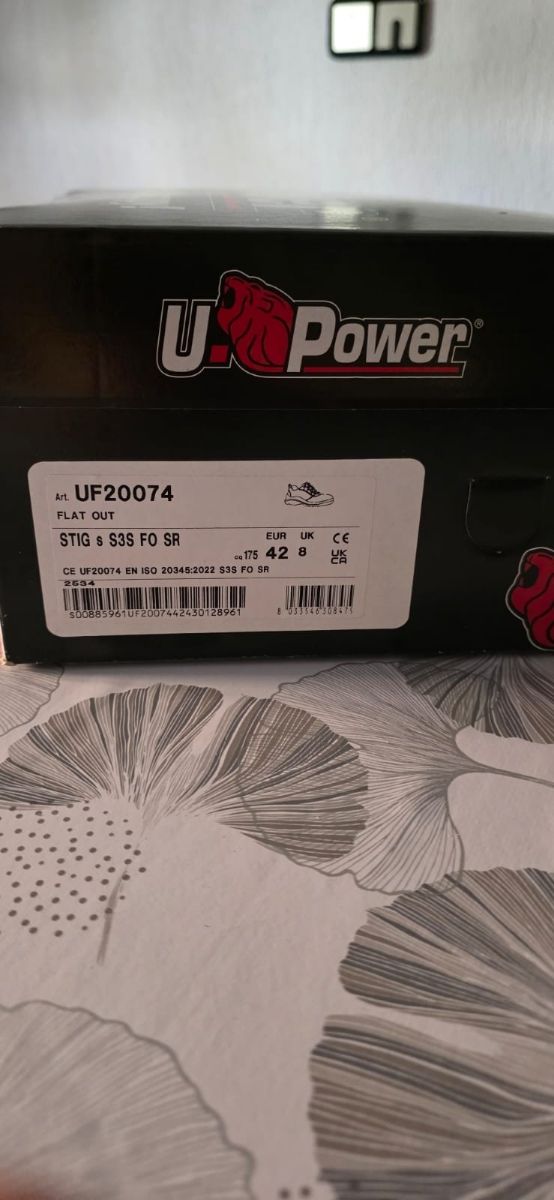 Zapato seguridad U Power negro